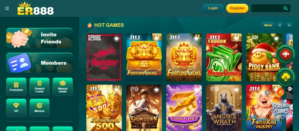 ER888 Game